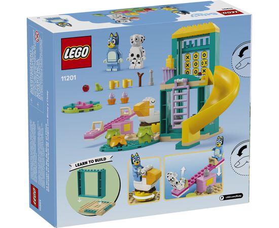 Конструктор LEGO Bluey Веселощі з Блуї та Хлоєю на ігровому майданчику (11201), зображення 7 Конструктор LEGO Bluey Веселощі з Блуї та Хлоєю на ігровому майданчику (11201), зображення 7