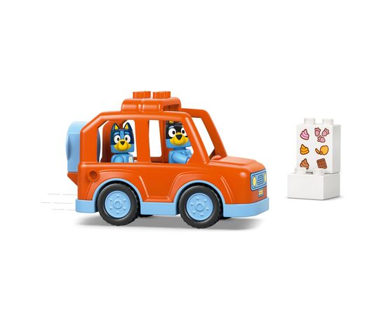 Конструктор LEGO DUPLO Bluey Подорож із морозивом із Блуї (10458), зображення 3 Конструктор LEGO DUPLO Bluey Подорож із морозивом із Блуї (10458), зображення 3