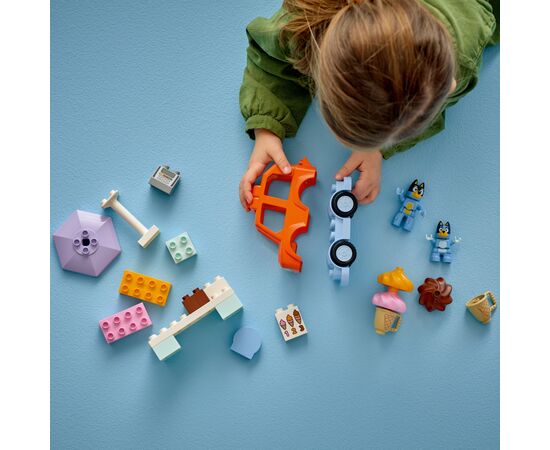 Конструктор LEGO DUPLO Bluey Подорож із морозивом із Блуї (10458), зображення 5 Конструктор LEGO DUPLO Bluey Подорож із морозивом із Блуї (10458), зображення 5