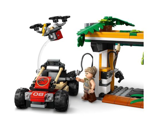 Конструктор LEGO Jurassic World Миссия по отслеживанию раптора и титанозавра (76973), изображение 4 Конструктор LEGO Jurassic World Миссия по отслеживанию раптора и титанозавра (76973), изображение 4