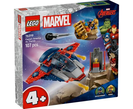 Конструктор LEGO Super Heroes Капитан Америка против Таноса (76319)