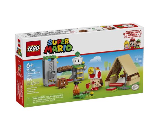 Конструктор LEGO Super Mario Лагерь Captain Toad (72040)