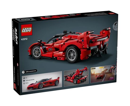 Конструктор LEGO Technic Ferrari FXX K (42212), изображение 2 Конструктор LEGO Technic Ferrari FXX K (42212), изображение 2