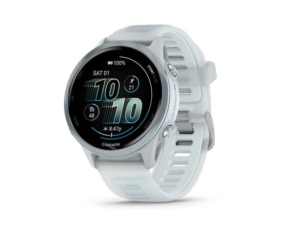 Смарт-годинник Garmin Forerunner 570 - 42MM, Whitestone/Cloud Blue, GPS смарт-годи (010-02970-01)
