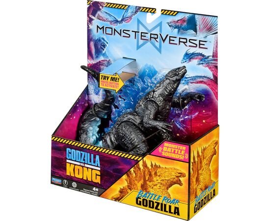 Фигурка Godzilla vs. Kong Годзилла готов к бою (35756N), изображение 4 Фигурка Godzilla vs. Kong Годзилла готов к бою (35756N), изображение 4