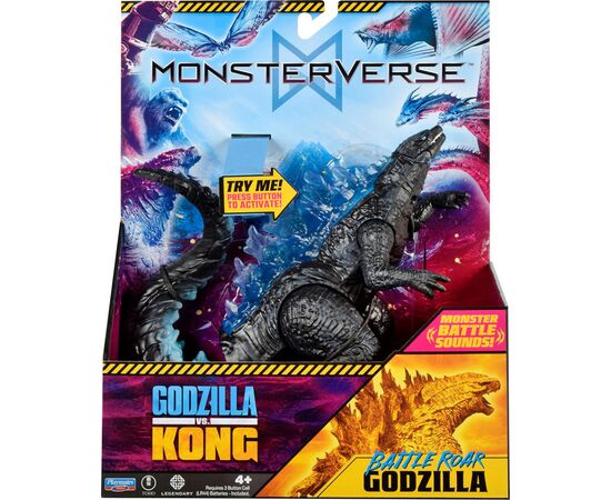 Фигурка Godzilla vs. Kong Годзилла готов к бою (35756N), изображение 5 Фигурка Godzilla vs. Kong Годзилла готов к бою (35756N), изображение 5