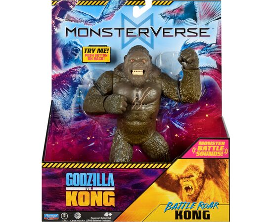 Фігурка Godzilla vs. Kong Конг готовий до бою (35757N), зображення 4 Фігурка Godzilla vs. Kong Конг готовий до бою (35757N), зображення 4