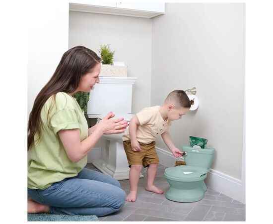 Горшок Ingenuity My Size Potty Pro унітаз дитячий зелений (11124.04), изображение 5 Горшок Ingenuity My Size Potty Pro унітаз дитячий зелений (11124.04), изображение 5