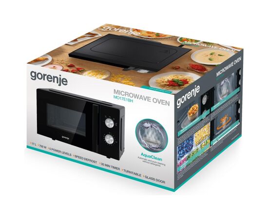 Микроволновая печь Gorenje MO17E1BH, изображение 12 Микроволновая печь Gorenje MO17E1BH, изображение 12