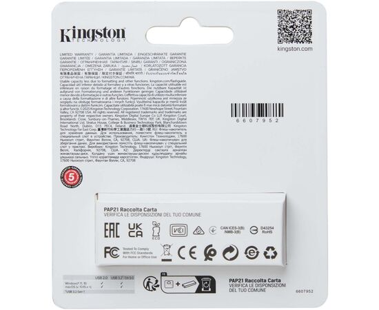 USB флеш накопитель Kingston 256GB DataTraveler Exodia S Black/Orange USB 3.2 (DTXS/256GB), изображение 3
