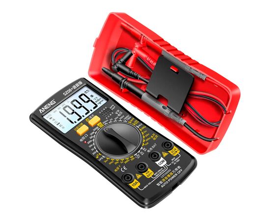 Цифровий мультиметр ANENG AN-SZ08+, V, A, R, C, T, F, функція hFE (AN-SZ08+), зображення 4 Цифровий мультиметр ANENG AN-SZ08+, V, A, R, C, T, F, функція hFE (AN-SZ08+), зображення 4