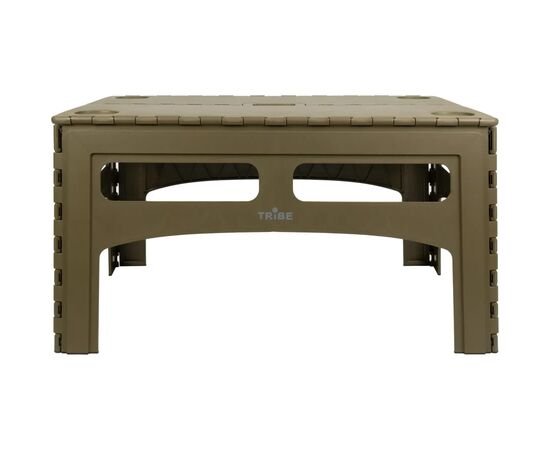 Туристический стол Tribe Camp Table Low пластиковий Olive (T-EF-0003-olive), изображение 2 Туристический стол Tribe Camp Table Low пластиковий Olive (T-EF-0003-olive), изображение 2