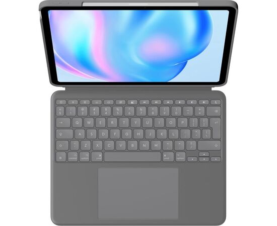 Чехол для планшета Logitech Combo Touch for iPad Air 13-inch (M2) OXFORD GREY - US (L920-012618), изображение 2 Чехол для планшета Logitech Combo Touch for iPad Air 13-inch (M2) OXFORD GREY - US (L920-012618), изображение 2