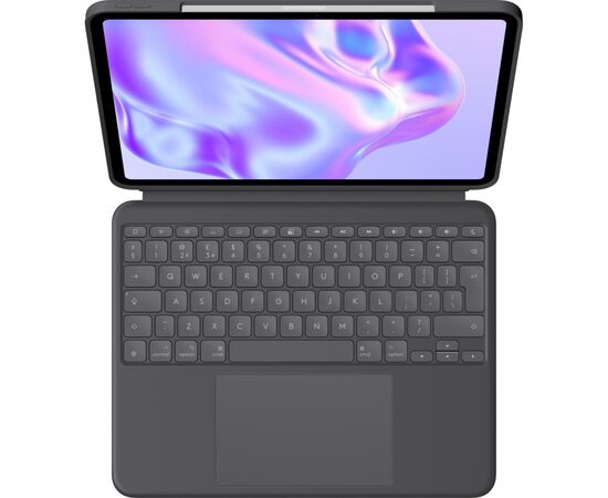 Чехол для планшета Logitech Combo Touch for iPad Pro 13-inch (M4) GRAPHITE - US (L920-012833), изображение 2 Чехол для планшета Logitech Combo Touch for iPad Pro 13-inch (M4) GRAPHITE - US (L920-012833), изображение 2