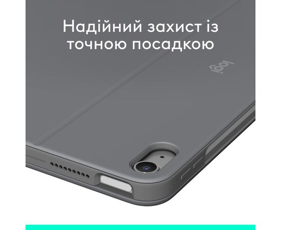 Чехол для планшета Logitech Combo Touch for iPad Pro 11-inch (M4) GRAPHITE - US (L920-012831), изображение 9 Чехол для планшета Logitech Combo Touch for iPad Pro 11-inch (M4) GRAPHITE - US (L920-012831), изображение 9