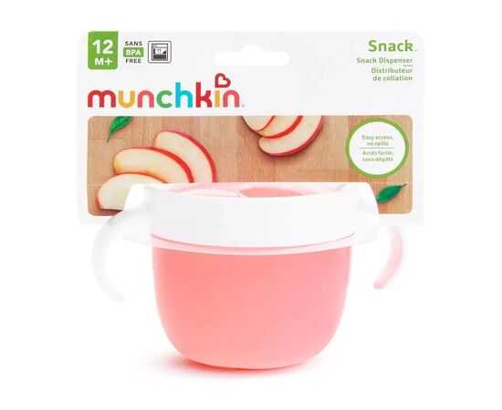 Контейнер для хранения продуктов Munchkin Snack для снеків, рожевий (90176.02), изображение 2