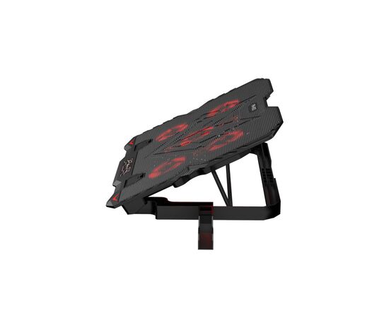 Подставка для ноутбука Xtrike ME FN-813 5 Fan, Red Led, 2 USB (FN-813), изображение 4 Подставка для ноутбука Xtrike ME FN-813 5 Fan, Red Led, 2 USB (FN-813), изображение 4