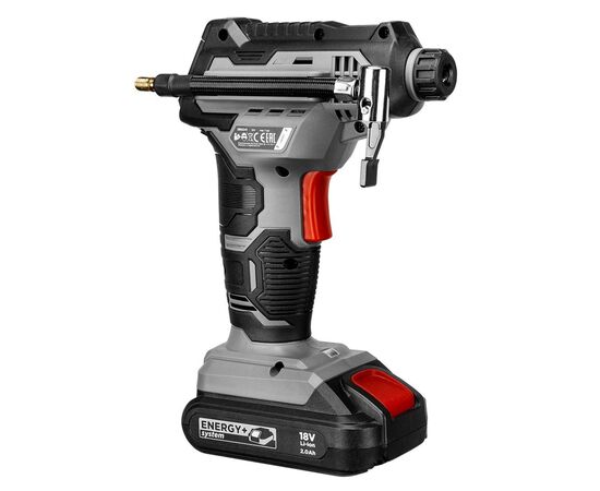 Автомобильный компрессор Graphite Energy+ 18V, 7бар (без АКБ и ЗУ) (58G041), изображение 10 Автомобильный компрессор Graphite Energy+ 18V, 7бар (без АКБ и ЗУ) (58G041), изображение 10