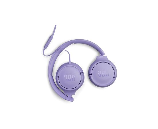 Навушники JBL Tune 520C USB-C Purple (JBLT520CPUR), зображення 4 Навушники JBL Tune 520C USB-C Purple (JBLT520CPUR), зображення 4