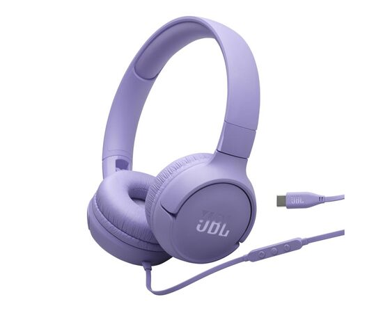 Наушники JBL Tune 520C USB-C Purple (JBLT520CPUR)