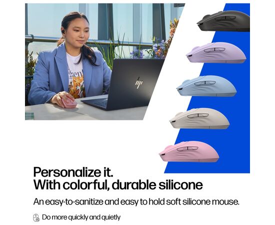Мышка HP 400 Quiet Wireless/Bluetooth Maple (AZ7B6AA), изображение 12 Мышка HP 400 Quiet Wireless/Bluetooth Maple (AZ7B6AA), изображение 12