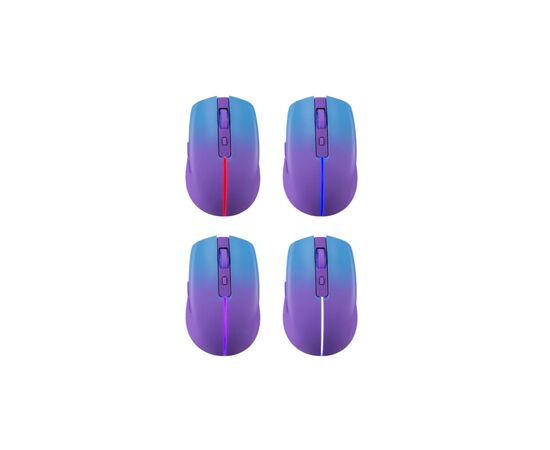 Мышка Defender Mystery MM301 LED Wireless/Bluetooth Violet (52301), изображение 8 Мышка Defender Mystery MM301 LED Wireless/Bluetooth Violet (52301), изображение 8