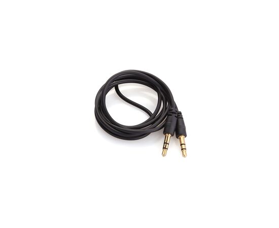 Кабель мультимедійний 3.5mm M to 3.5mm M 5.0m black Voltronic (YT-AUXGJ(M)/(M)-5.0-B)
