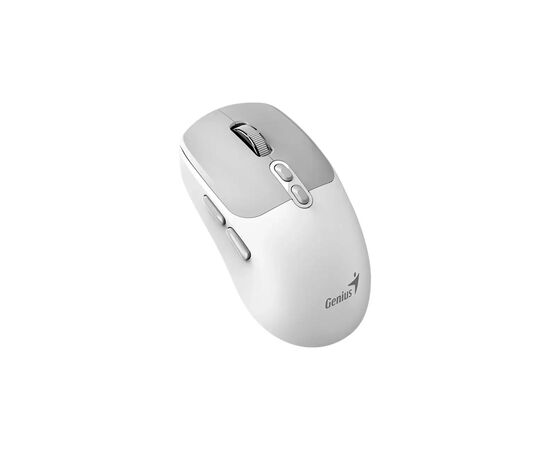 Мышка Genius NX-8080S Wireless/Bluetooth White/Grey (31030042401), изображение 3 Мышка Genius NX-8080S Wireless/Bluetooth White/Grey (31030042401), изображение 3