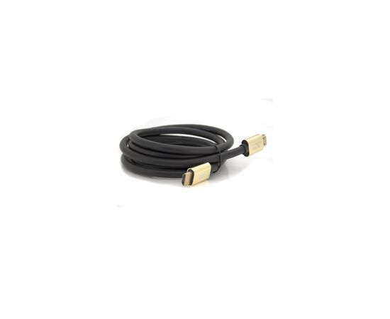 Кабель мультимедийный HDMI M to HDMI M 1.8m V2.1 8K black Merlion (YT-HDMI(M)/(M)8KV2.1-1.8m)