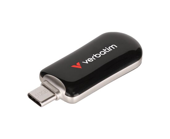 USB флеш накопитель Verbatim 512GB Plectra Black USB-C (30227)