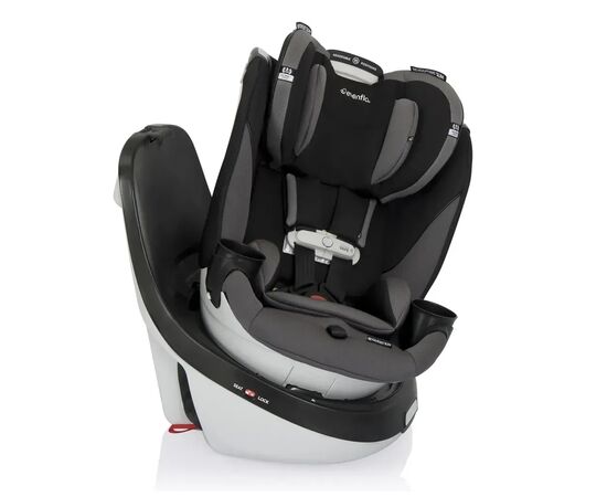 Автокресло Evenflo Gold SensorSafe Revolve 360 Slim - Obsidian Black (032884203109), изображение 4 Автокресло Evenflo Gold SensorSafe Revolve 360 Slim - Obsidian Black (032884203109), изображение 4