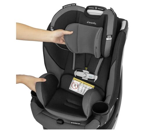 Автокресло Evenflo Gold SensorSafe Revolve 360 Slim - Obsidian Black (032884203109), изображение 9 Автокресло Evenflo Gold SensorSafe Revolve 360 Slim - Obsidian Black (032884203109), изображение 9