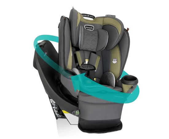 Автокресло Evenflo Revolve 360 LX - Rockland Green (032884203512), изображение 7 Автокресло Evenflo Revolve 360 LX - Rockland Green (032884203512), изображение 7