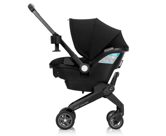 Автокресло Evenflo Shyft DualRide - Beaufort Black (від 1,4 кг до 16 кг) (032884203376), изображение 3 Автокресло Evenflo Shyft DualRide - Beaufort Black (від 1,4 кг до 16 кг) (032884203376), изображение 3