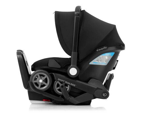 Автокресло Evenflo Shyft DualRide - Beaufort Black (від 1,4 кг до 16 кг) (032884203376), изображение 4 Автокресло Evenflo Shyft DualRide - Beaufort Black (від 1,4 кг до 16 кг) (032884203376), изображение 4