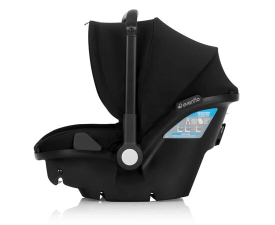 Автокресло Evenflo Shyft DualRide - Beaufort Black (від 1,4 кг до 16 кг) (032884203376), изображение 8 Автокресло Evenflo Shyft DualRide - Beaufort Black (від 1,4 кг до 16 кг) (032884203376), изображение 8