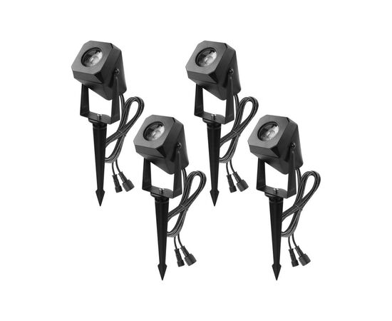 Прожектор EMOS ZIW194R 4шт 7 Вт RGBIC WIFI (ZIW194R), изображение 2 Прожектор EMOS ZIW194R 4шт 7 Вт RGBIC WIFI (ZIW194R), изображение 2