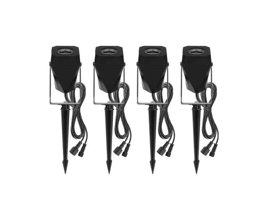 Прожектор EMOS ZIW194R 4шт 7 Вт RGBIC WIFI (ZIW194R), изображение 3 Прожектор EMOS ZIW194R 4шт 7 Вт RGBIC WIFI (ZIW194R), изображение 3