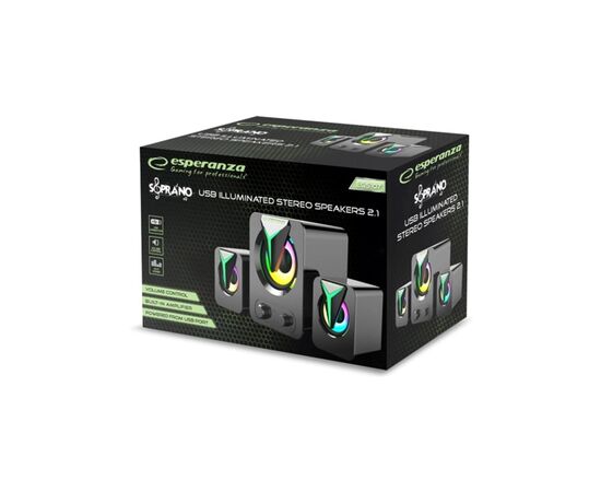 Акустична система Esperanza Speakers EGS107 RainbowSoprano (EGS107), зображення 4 Акустична система Esperanza Speakers EGS107 RainbowSoprano (EGS107), зображення 4