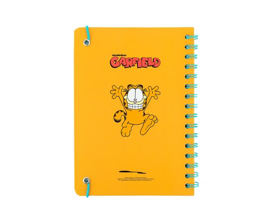 Блокнот Kite на спирали A5 Garfield , 80 листов, клетка (GF25-190), изображение 3 Блокнот Kite на спирали A5 Garfield , 80 листов, клетка (GF25-190), изображение 3
