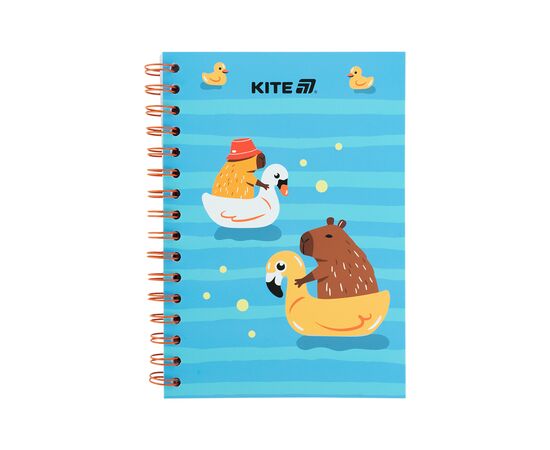 Блокнот Kite на спіралі A5 Cute 2, 80 аркушів, клітинка (K25-1911-2)