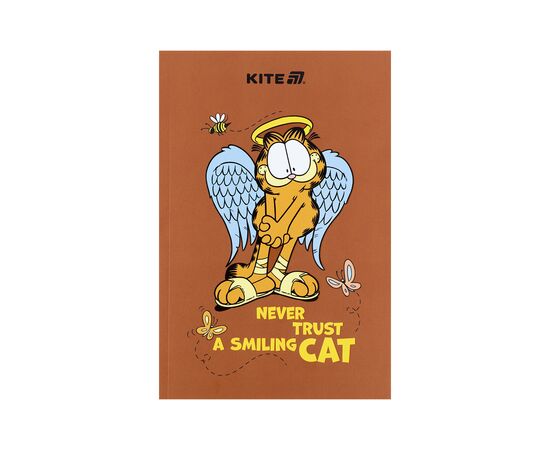 Блокнот Kite А5 Garfield 1 термобиндер, 64 листа, нелинованный (GF25-193-1)