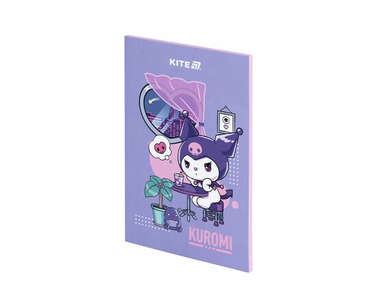 Блокнот Kite А5 Kuromi термобиндер, 64 листа, нелинованный (HK25-193), изображение 2 Блокнот Kite А5 Kuromi термобиндер, 64 листа, нелинованный (HK25-193), изображение 2