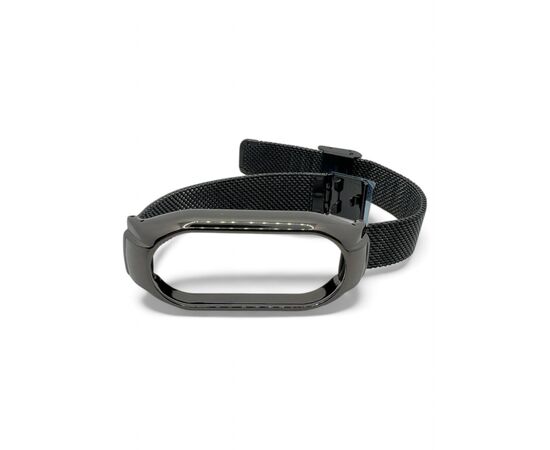 Ремінець до фітнес браслета BeCover Metal для Xiaomi Mi Smart Band 9 Black (711978), зображення 2 Ремінець до фітнес браслета BeCover Metal для Xiaomi Mi Smart Band 9 Black (711978), зображення 2