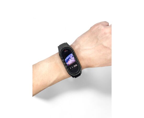 Ремінець до фітнес браслета BeCover Metal для Xiaomi Mi Smart Band 9 Black (711978), зображення 7 Ремінець до фітнес браслета BeCover Metal для Xiaomi Mi Smart Band 9 Black (711978), зображення 7