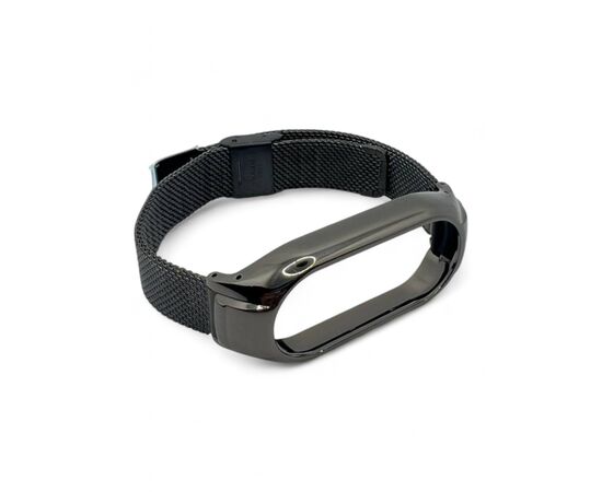 Ремешок для фитнес браслета BeCover Metal для Xiaomi Mi Smart Band 9 Black (711978)