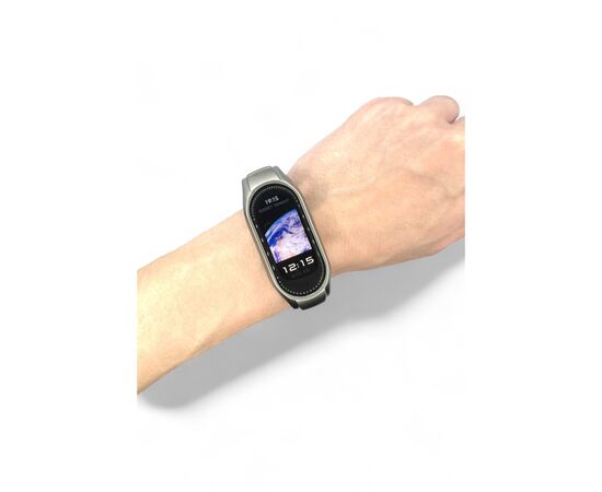 Ремінець до фітнес браслета BeCover Metal для Xiaomi Mi Smart Band 9 Silver (711979), зображення 10 Ремінець до фітнес браслета BeCover Metal для Xiaomi Mi Smart Band 9 Silver (711979), зображення 10