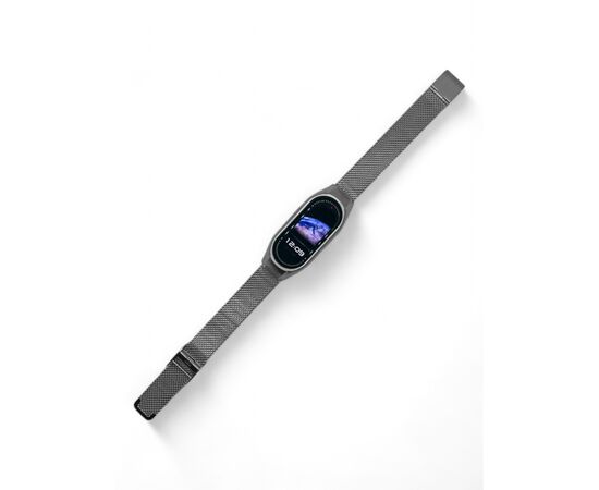 Ремінець до фітнес браслета BeCover Metal для Xiaomi Mi Smart Band 9 Silver (711979), зображення 6 Ремінець до фітнес браслета BeCover Metal для Xiaomi Mi Smart Band 9 Silver (711979), зображення 6