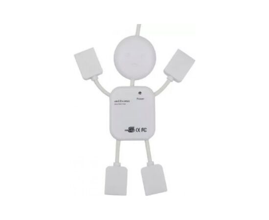 Концентратор Voltronic USB 2.0 to 4xUSB man OEM (YT-HM4-W), изображение 2 Концентратор Voltronic USB 2.0 to 4xUSB man OEM (YT-HM4-W), изображение 2
