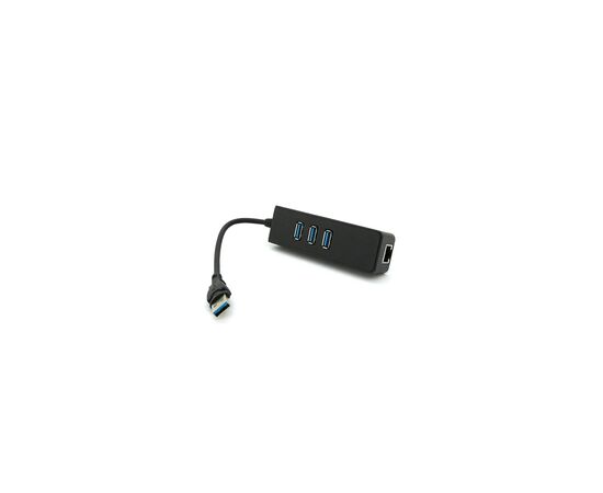 Концентратор Voltronic USB 3.0 to 3xUSB + Ethernet black (YT-3H3+1), изображение 2 Концентратор Voltronic USB 3.0 to 3xUSB + Ethernet black (YT-3H3+1), изображение 2